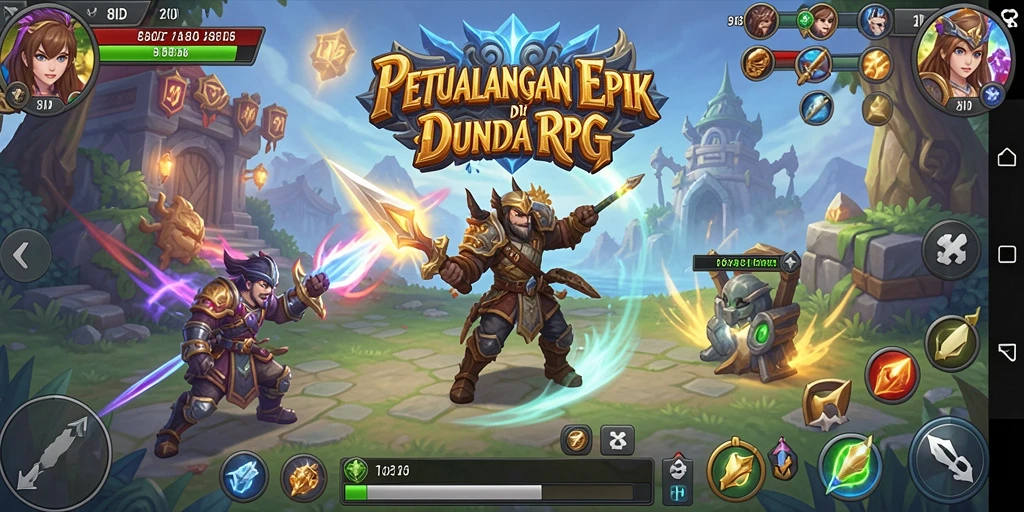 Gameplay seru dan grafis memukau dalam 8ID.