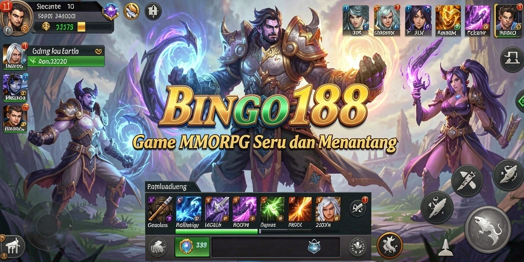 Screenshot gameplay menampilkan petualangan seru dalam BINGO188.