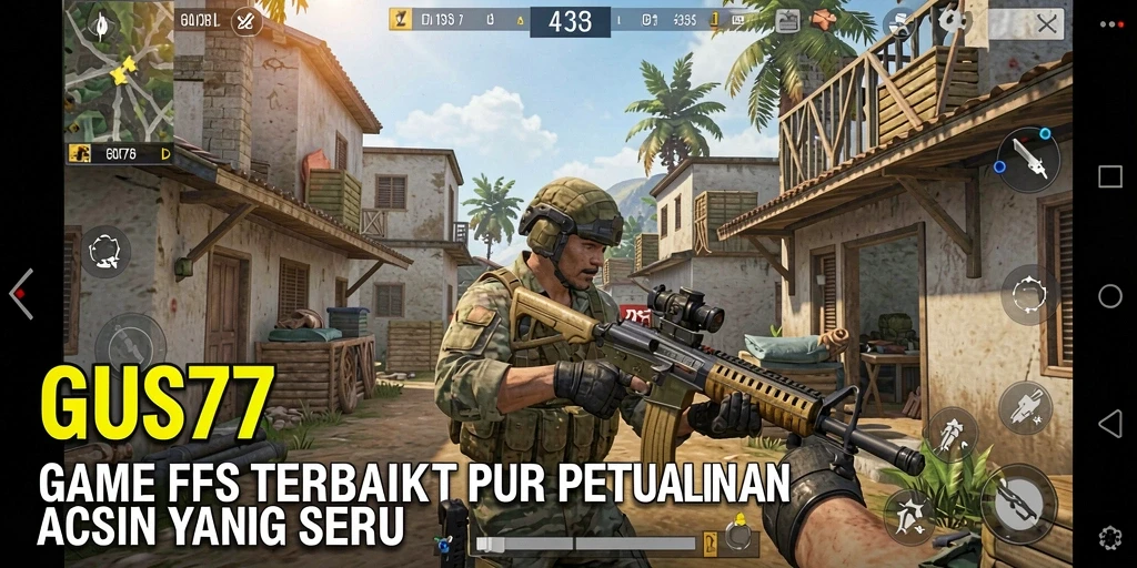 Tampilan gameplay GUS77 yang intens dan penuh aksi.