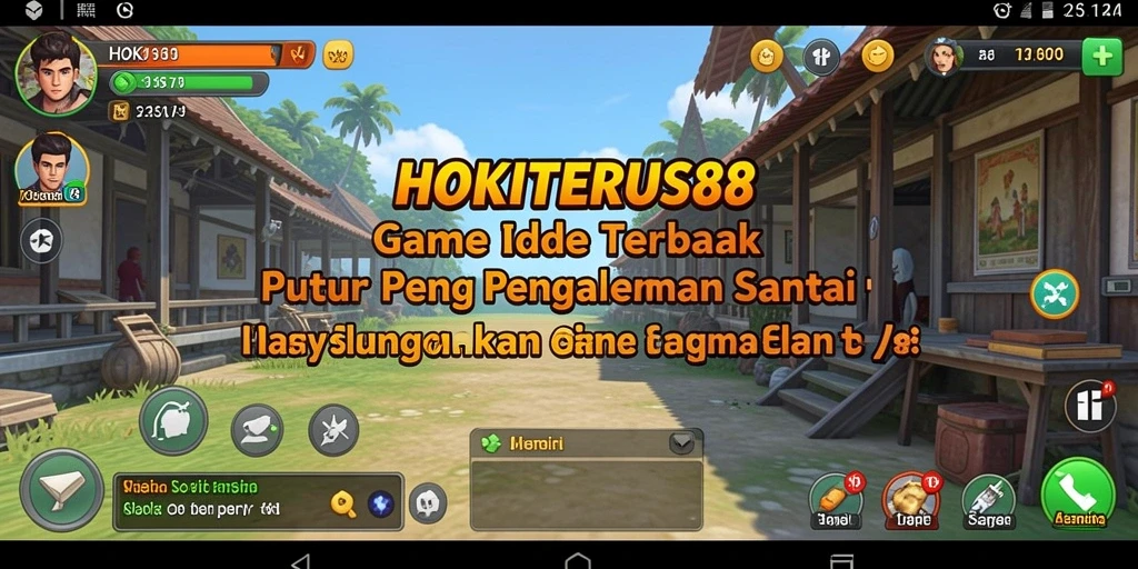 Gameplay HOKITERUS88 yang menarik dan santai.