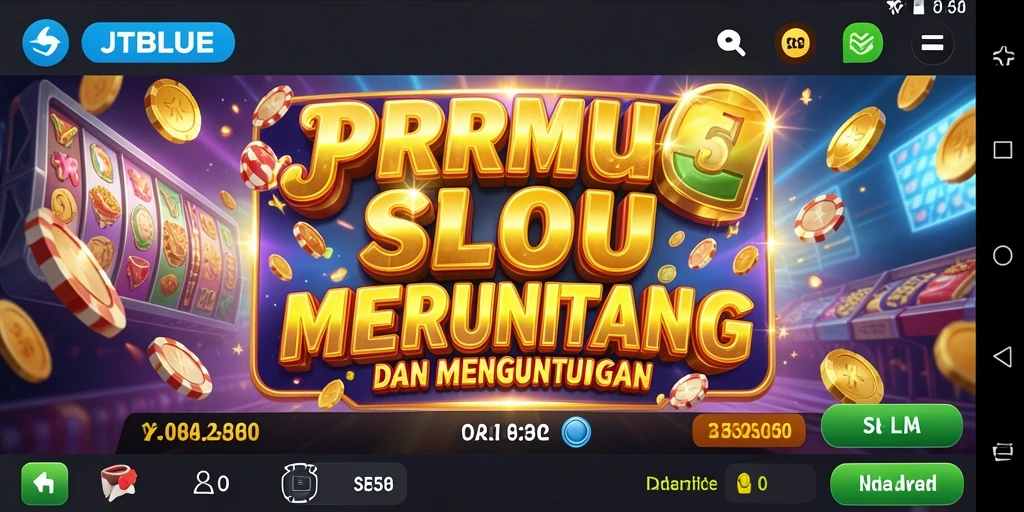 Tampilan menarik dari gameplay Slot JTBLUE yang seru.