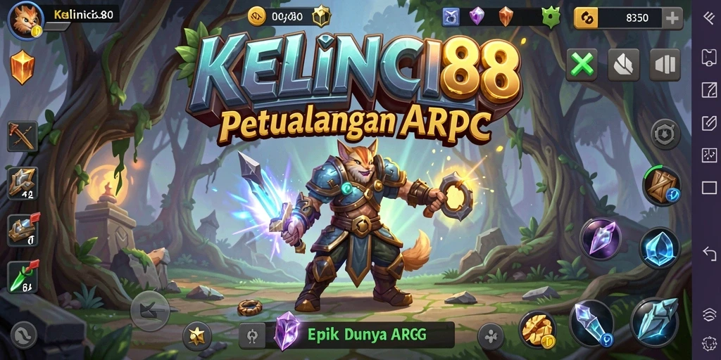 Tampilan gameplay KELINCI88 yang menakjubkan di dalam dunia ARPG.