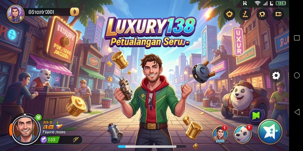 Cuplikan gameplay LUXURY138 yang menampilkan aksi cepat dan tantangan seru.