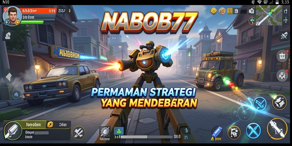 Tampilan permainan strategi yang mendebarkan dalam NABOB77.