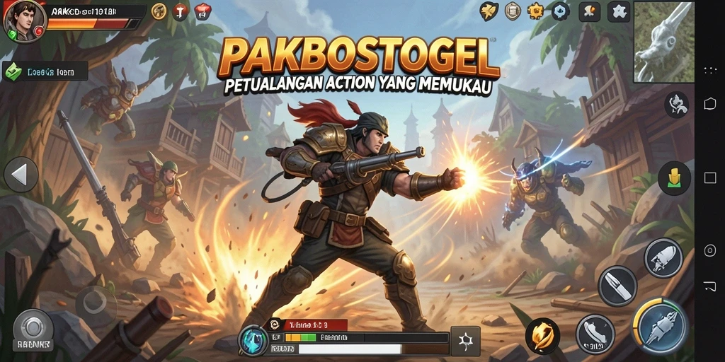 Tampilan menarik dari gameplay Action yang mendebarkan.